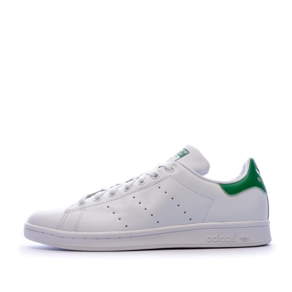 Baskets Stan Smith Blanches/Vertes Mixte Adidas M20324 1