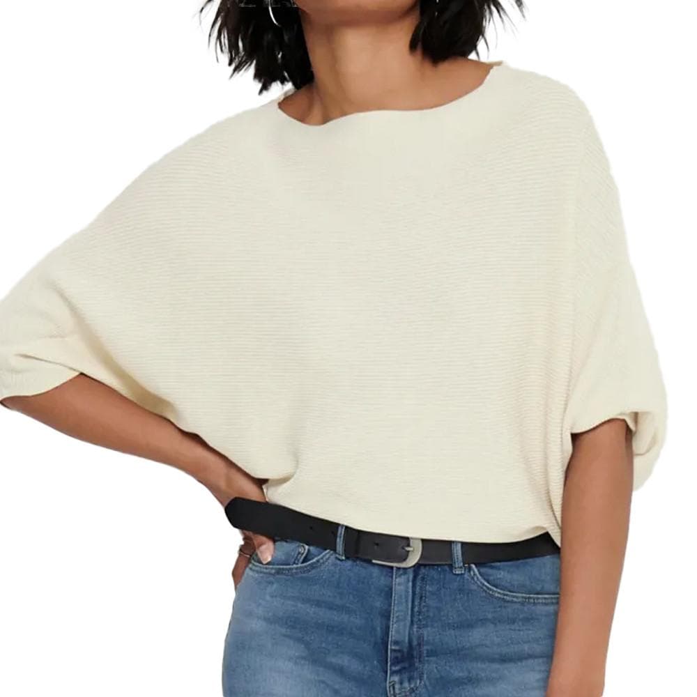 Pull écru Femme JDY Batsleeve 1