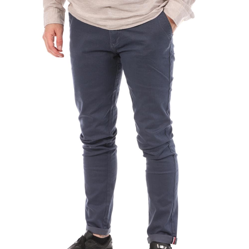 Pantalon Chino Bleu Homme La Maison Blaggio Tyson 1
