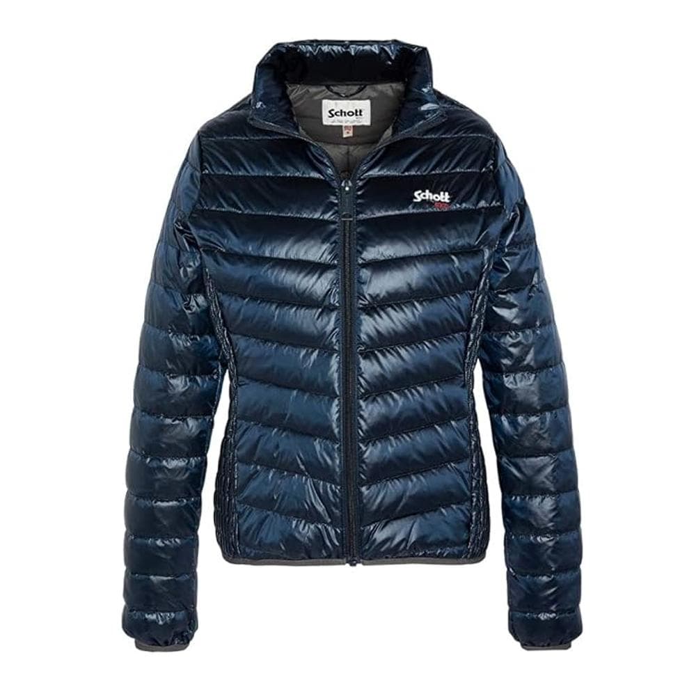 Doudoune Bleu Femme Schott BAKERSHW 1
