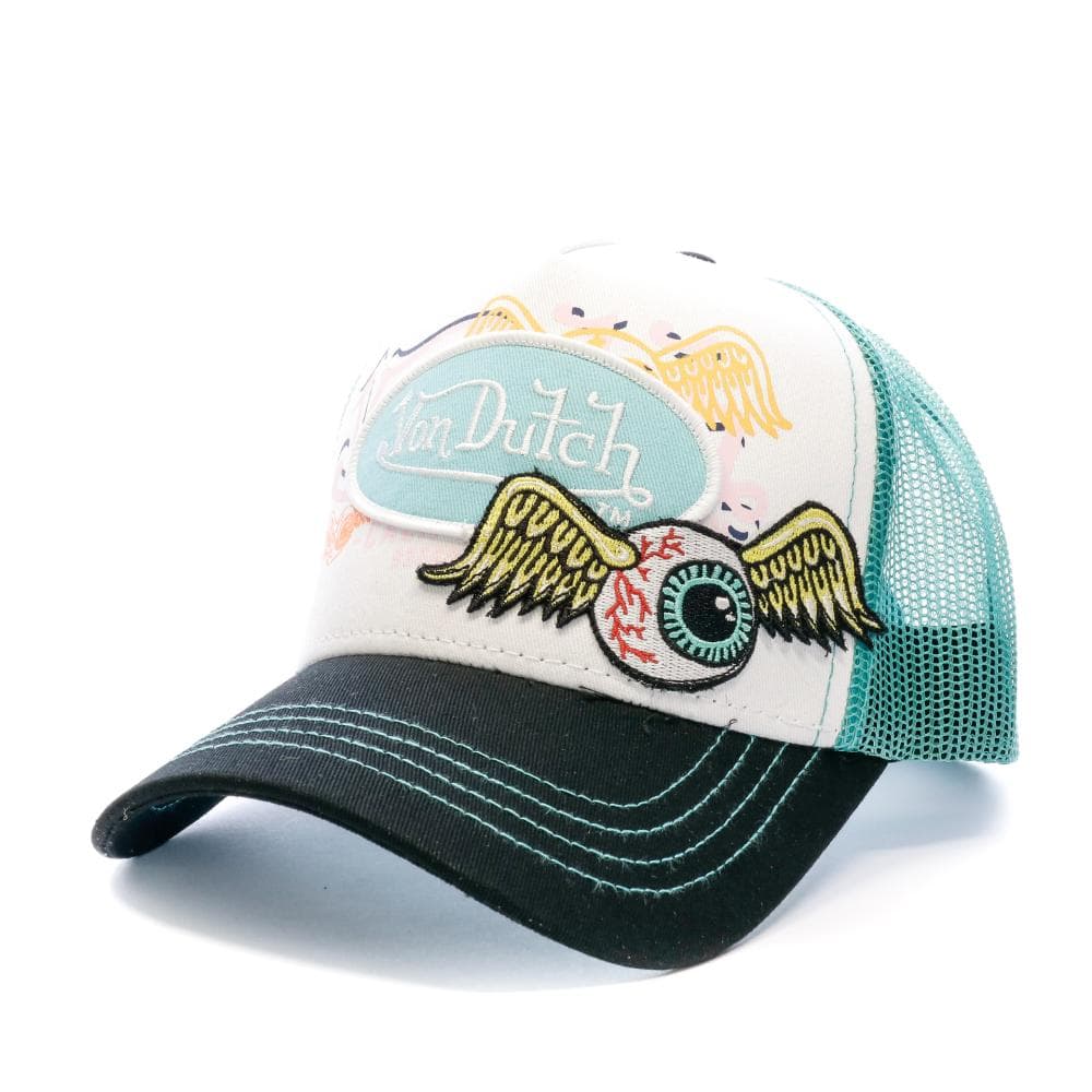 Casquette Blanc/Bleu Homme Von Dutch PAT 1