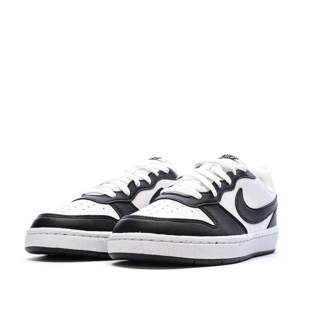 Baskets Noir/Blanc Garçon/Fille Nike Court Borough Low 6