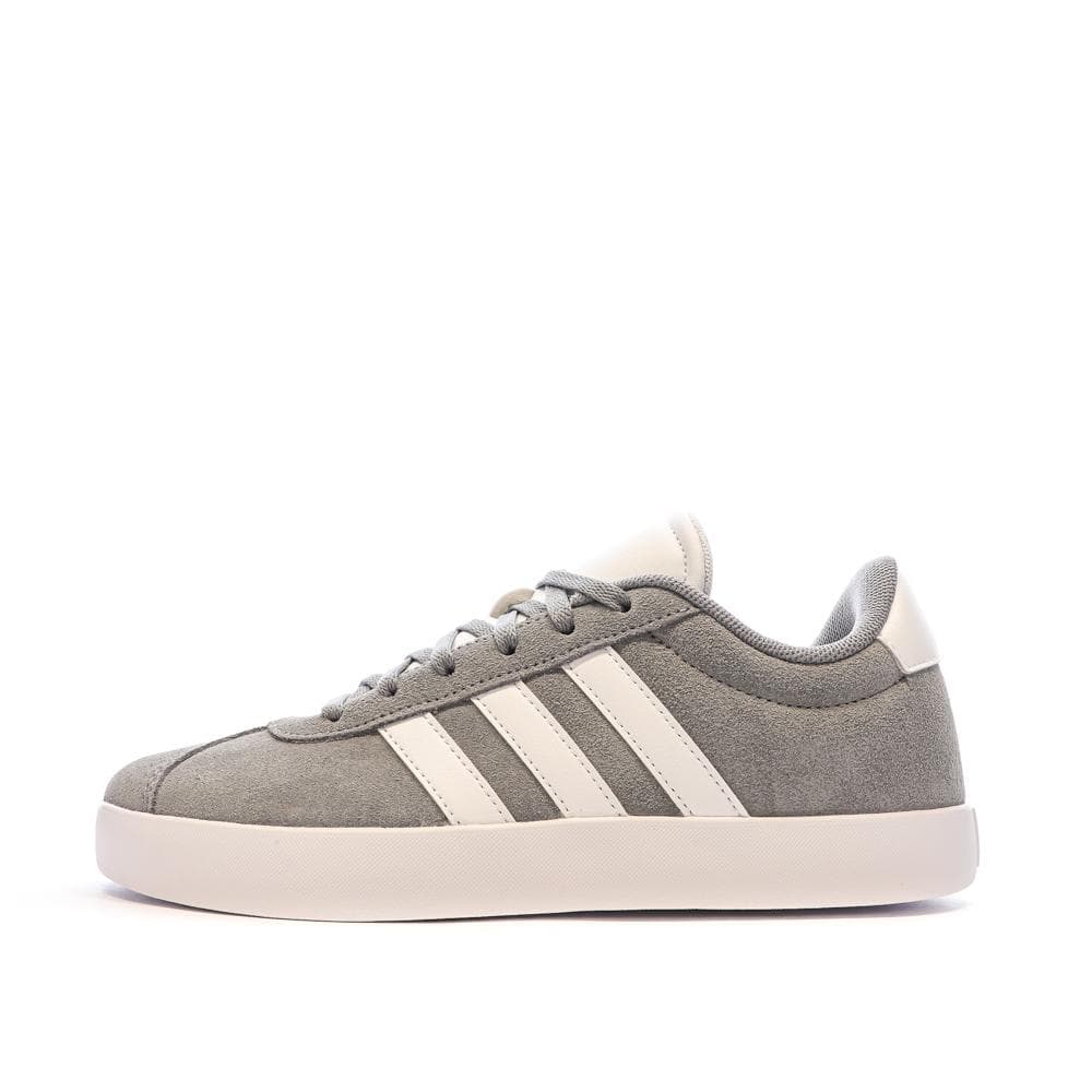 Baskets Grise Femme Adidas Vl Court 3.0 K 1