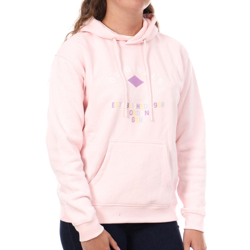 Sweat à Capuche Rose Femme Lee Cooper Octavi 1