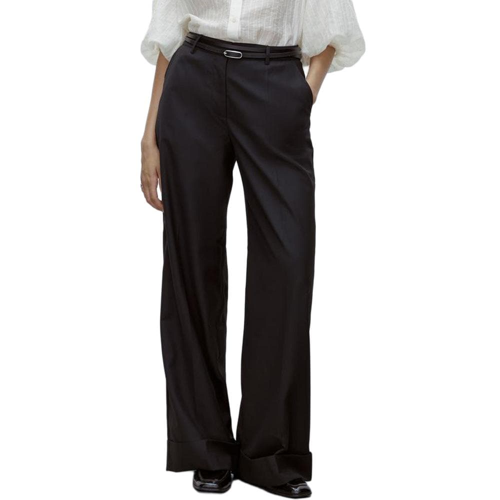 Pantalon fluide Noir Femme Vila Giilja 1