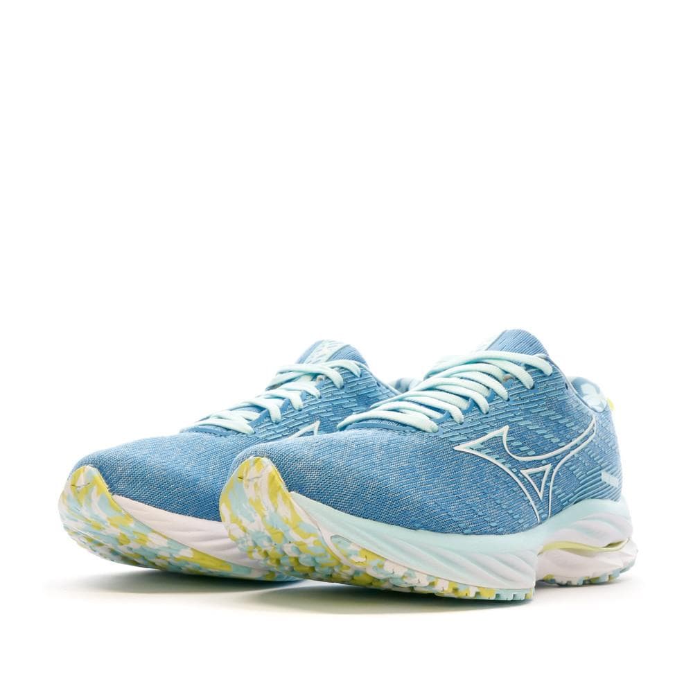 Chaussures de Running Bleu Femme Mizuno Wave Rider 6