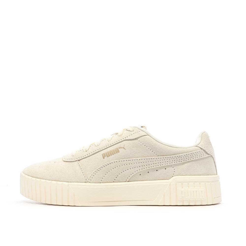 Baskets Beiges Femme Puma Carina 2.0 1
