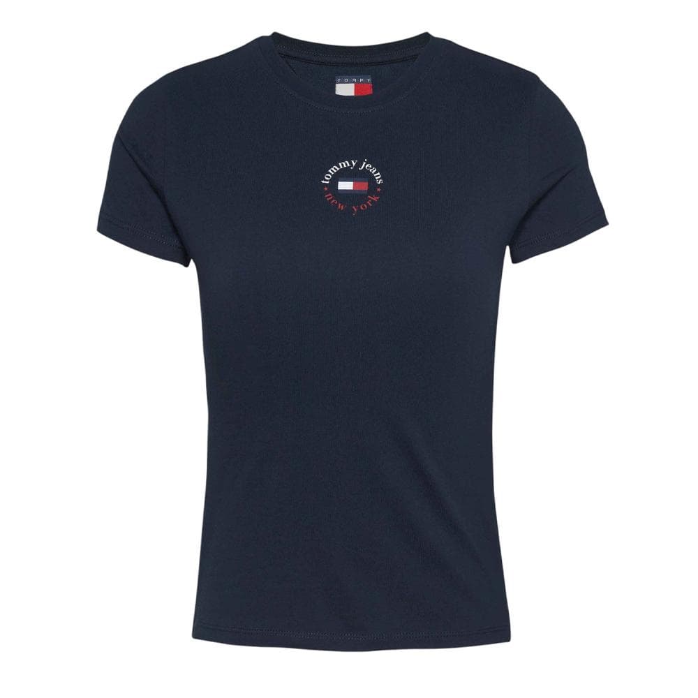 T-Shirt Marine Femme Tommy Hilfiger Slim 1