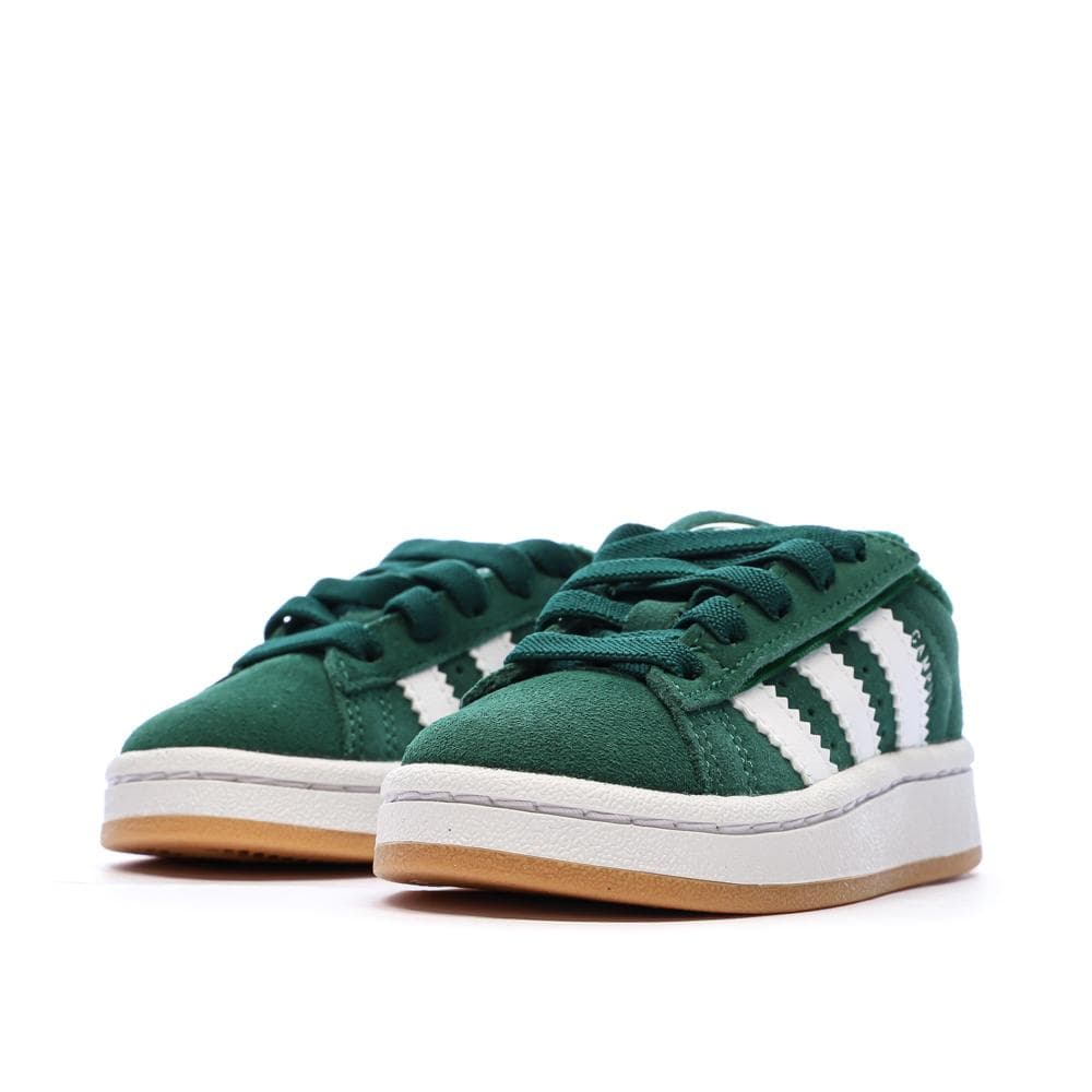 Campus Baskets Adidas Vert Foncé Bébé 6