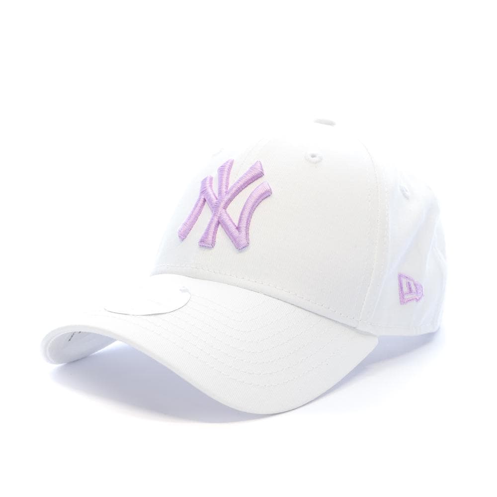 Casquette Blanche/Rose Fille New Era Wmns League 1