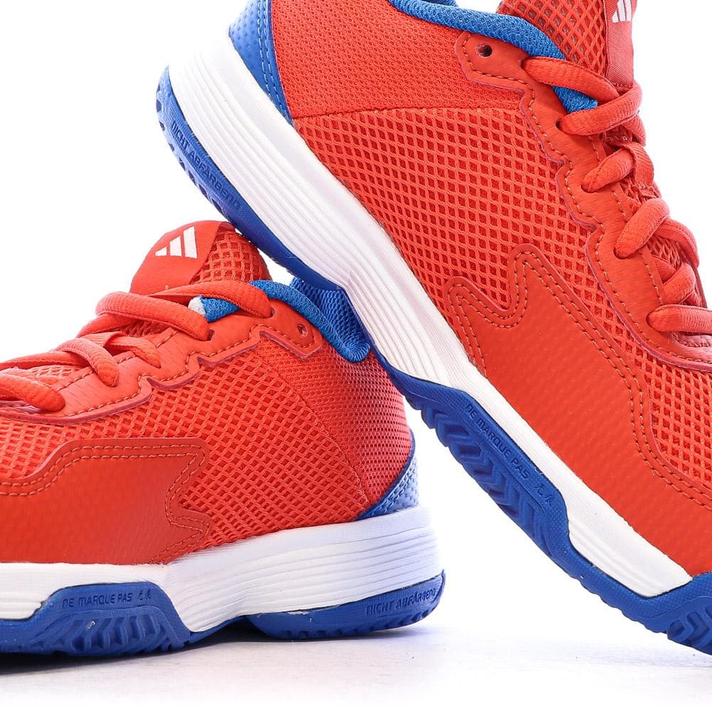 Baskets Rouges/Bleu Garçon Adidas Courtflash 8