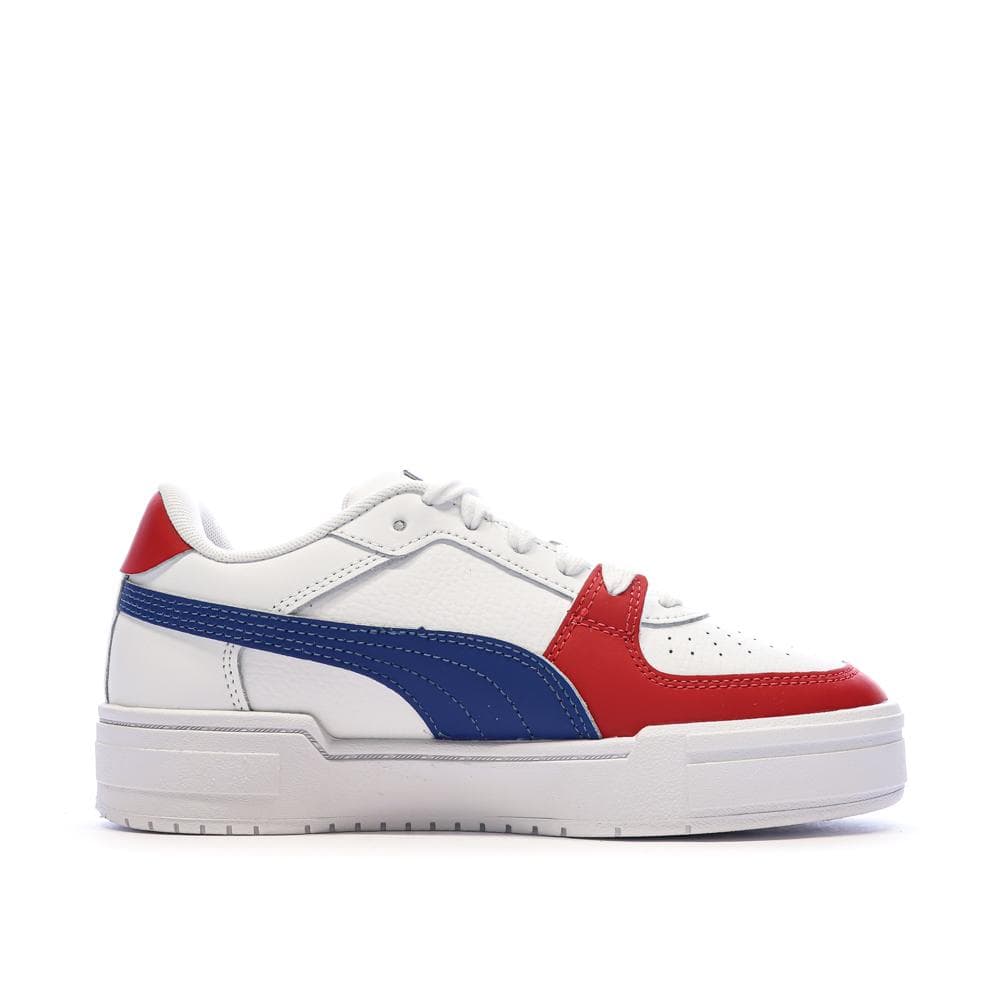 Baskets Blanches/Bleues Garçon Puma Ca Pro Block 2