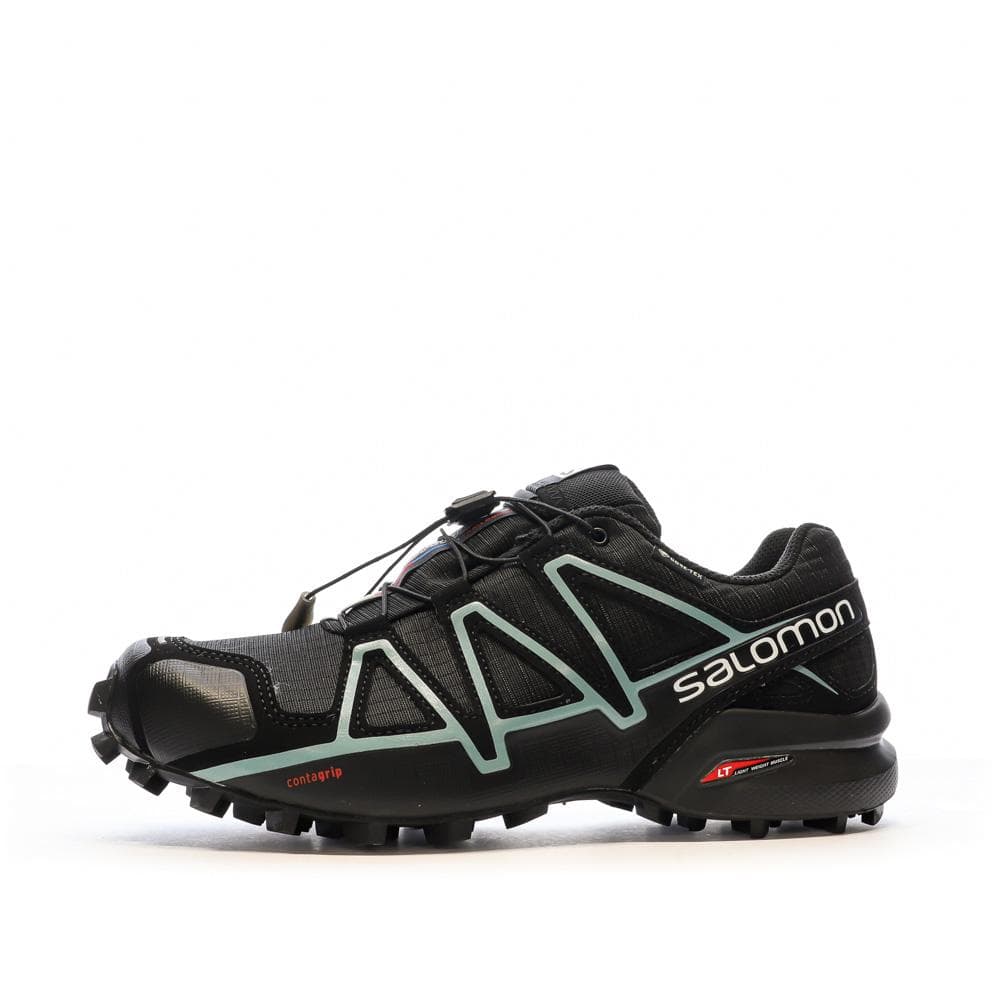 Chaussures de trail Noir/Bleu Femme Salomon Speedcross 4 W 1