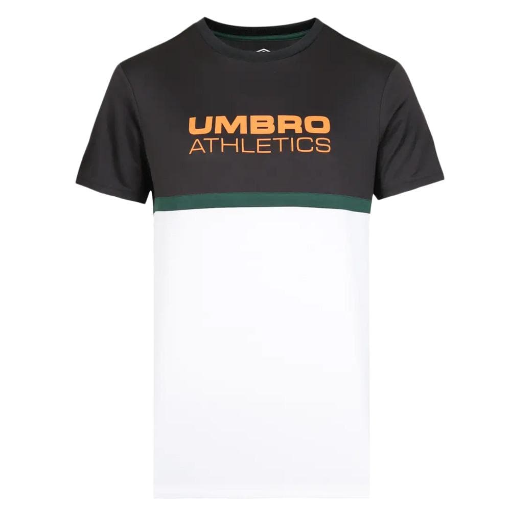 T-Shirt Gris/Blanc Homme Umbro Spa Net 1