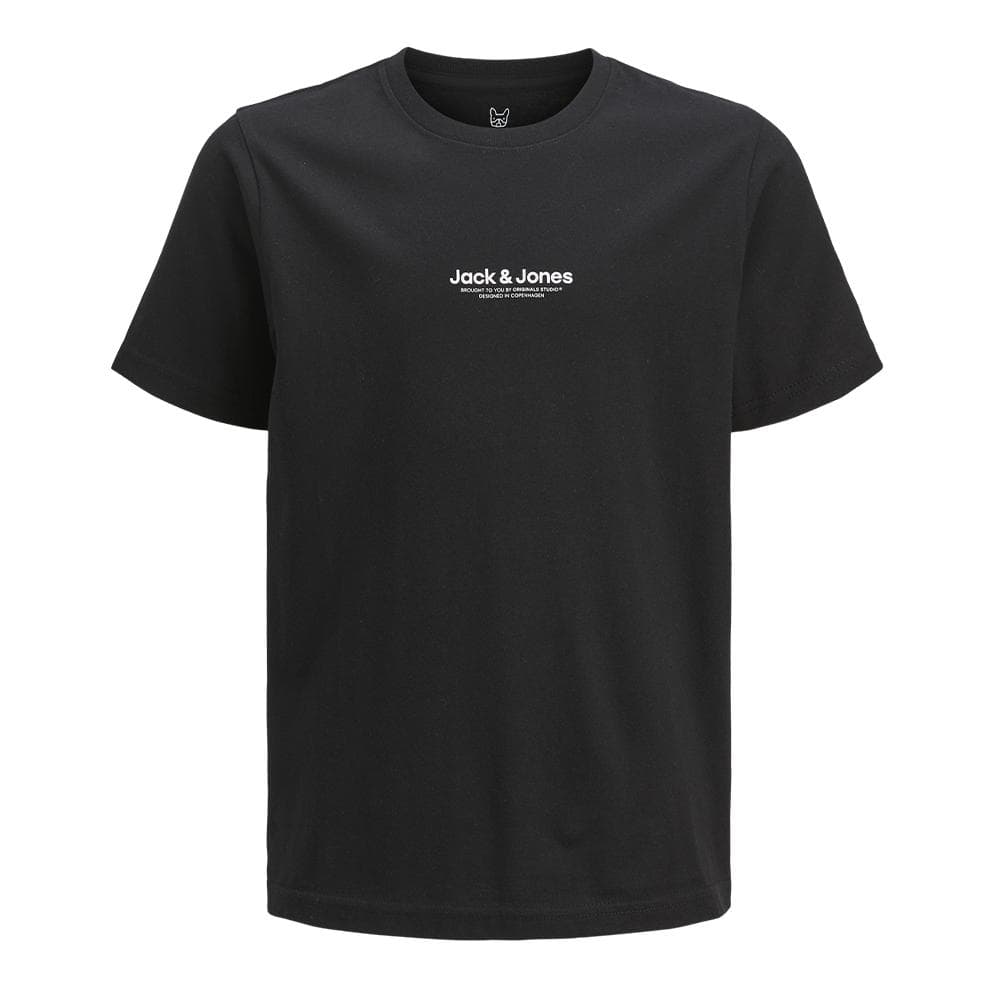 T-shirt Noir Garçon Jack & Jones Vesterbro 2