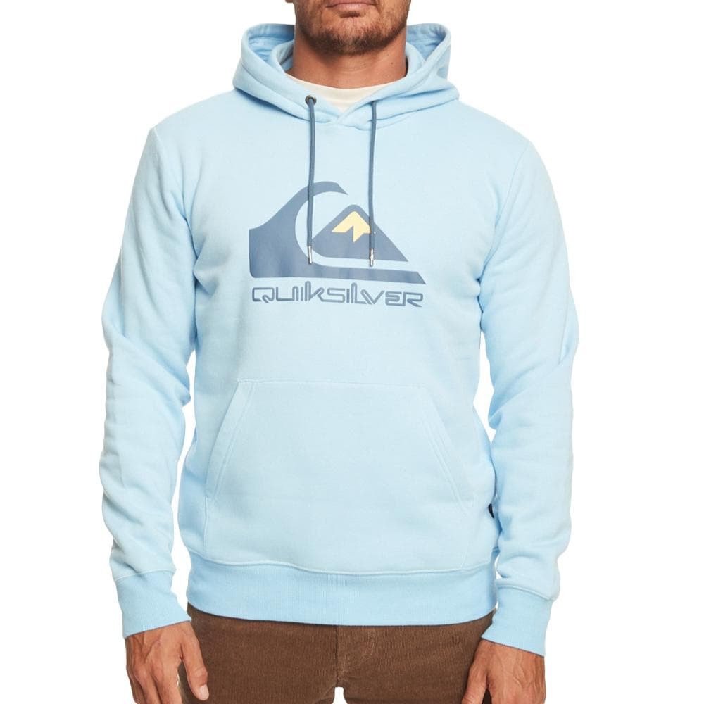 Sweat Bleu clair Homme Quiksilver Biglogohood 1