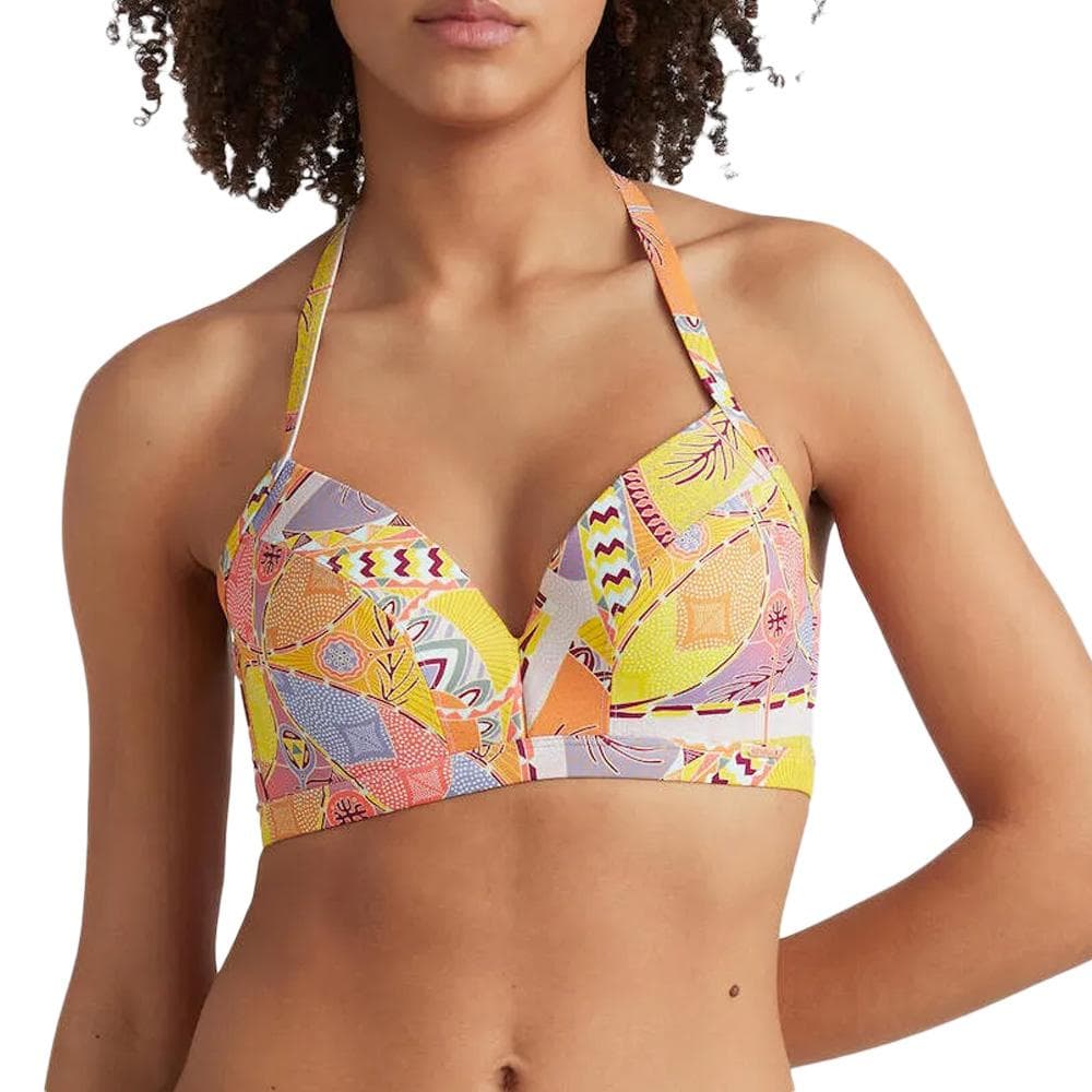 Haut de Maillot de bain Mauve/Jaune Femme O'Neill Panama 1