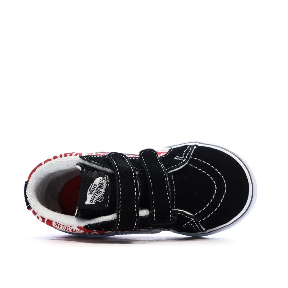 Baskets Rouge/Noir Enfant Vans Td Sk8-mid Reissue V Logo 4