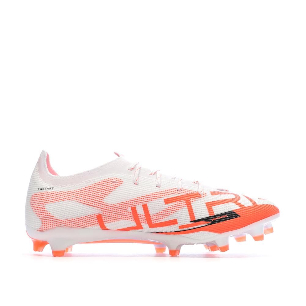 Chaussures de Football Blanc/Rouge Homme Puma Ultra 5 Pro Fg/ag 2