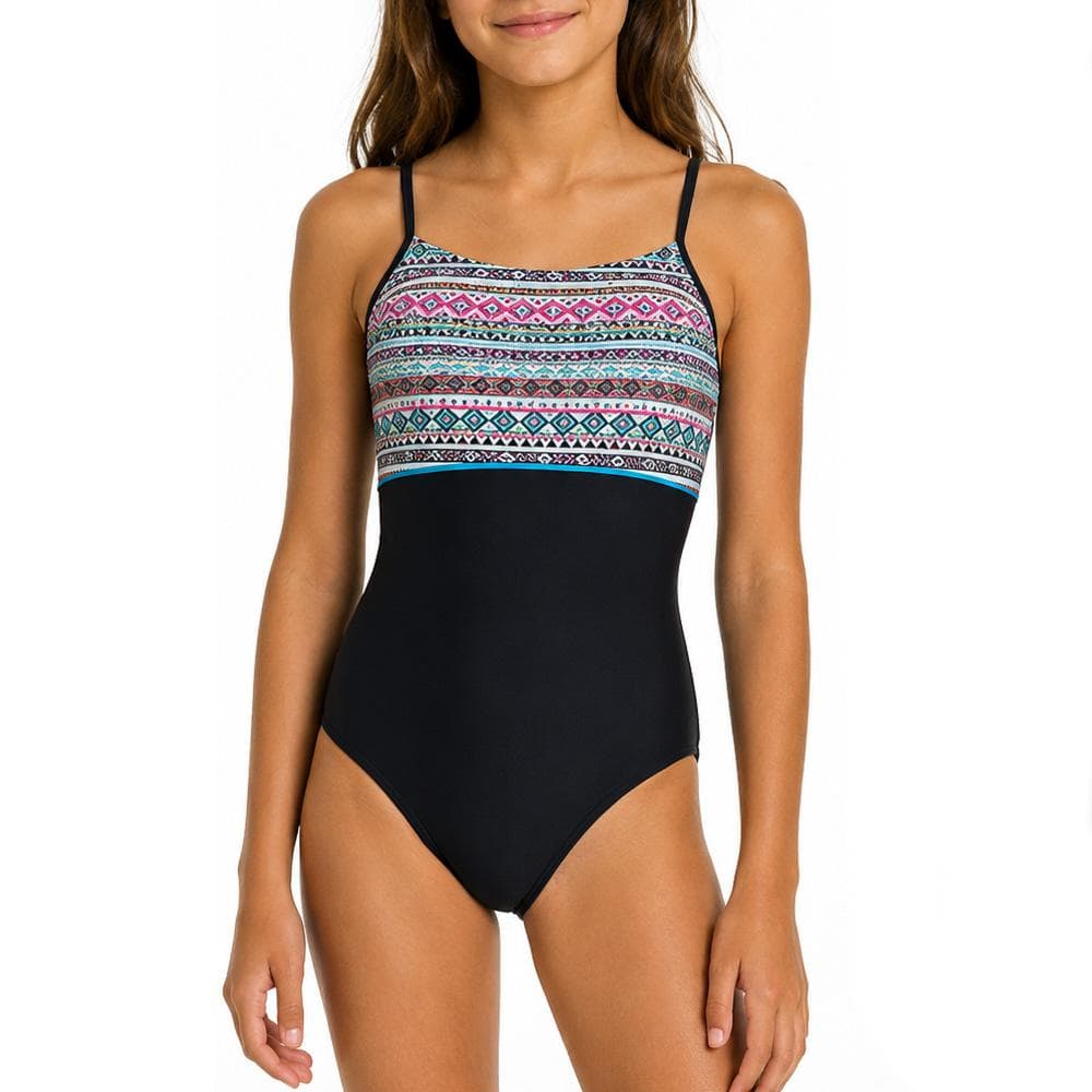 Maillot de bain Noir Fille Lagon Bleu Laure 1