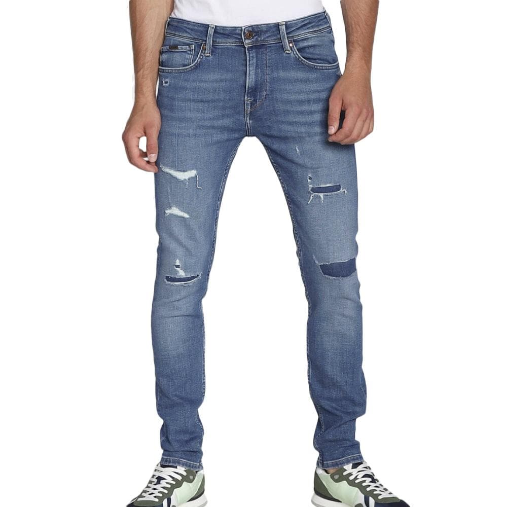 Jean Skinny Bleu Homme Pepe jeans Délavé 1