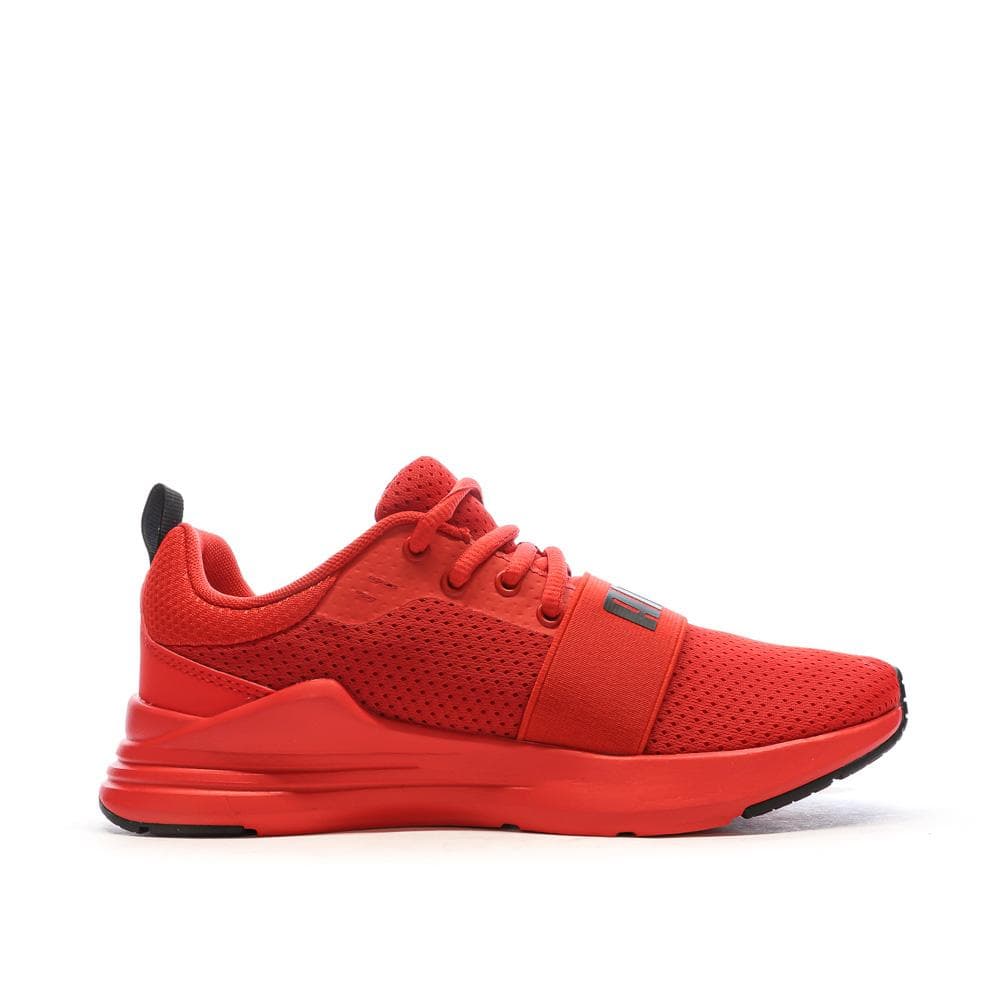 Baskets Rouges Garçon Puma Wired Run 2