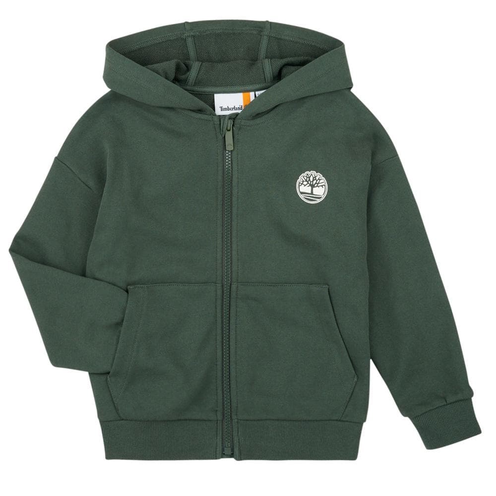 Sweat Zippé Vert Garçon Timberland T60451 1