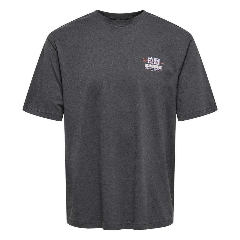 T-Shirt Gris Homme Only & Sons Tristan 1