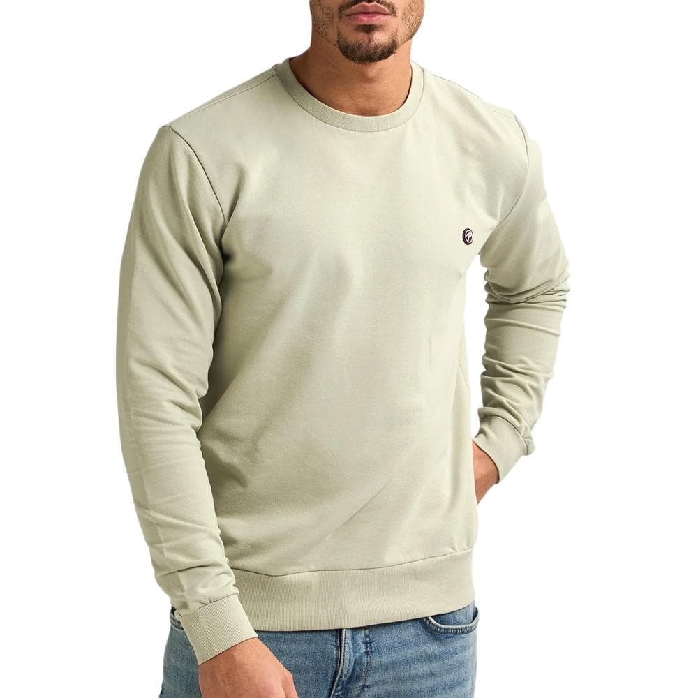 Sweat Vert pale Homme Petrol Industries Nec 1