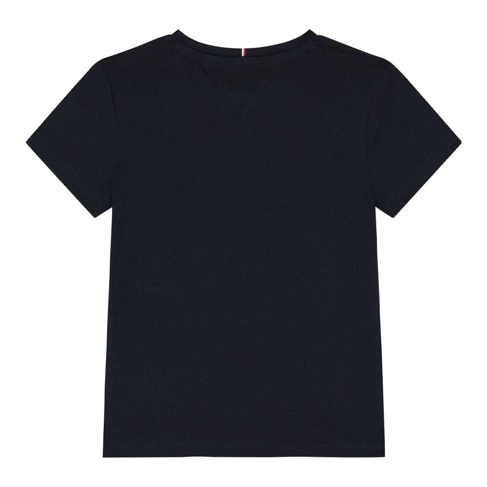 T-shirt Marine Fille Tommy Hilfiger Hilfiger Foil 2