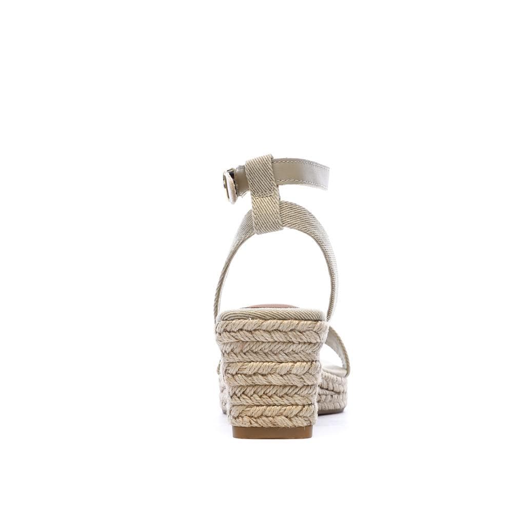 Sandales Beiges Femme Tommy Hilfiger Espad 3