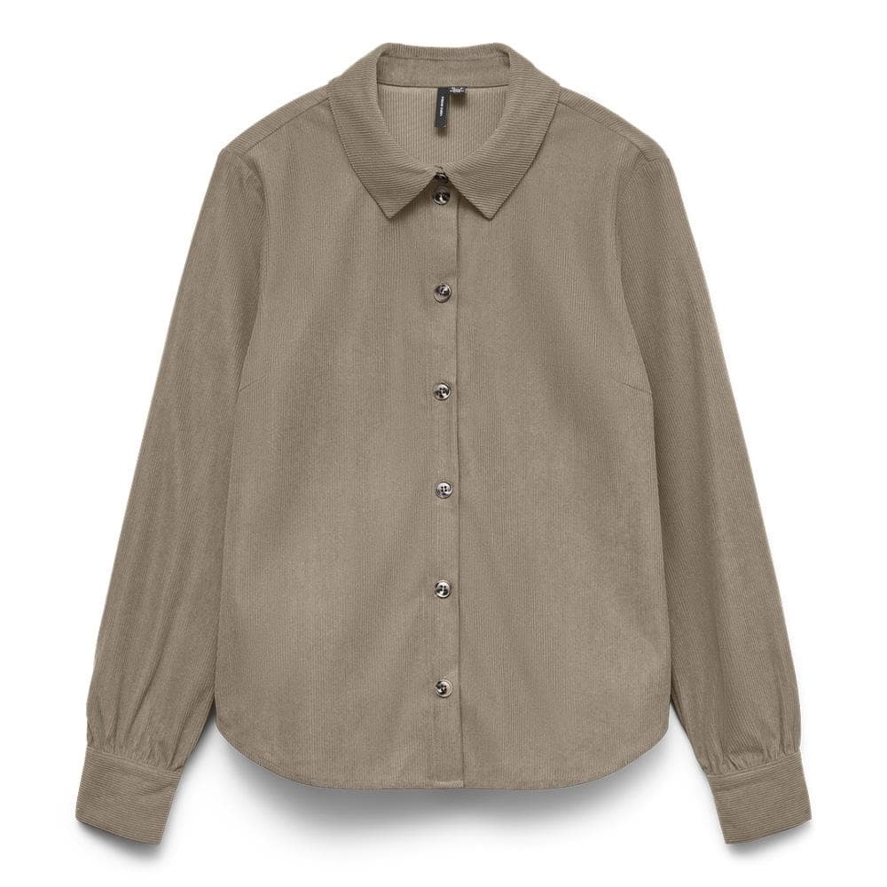 Chemise Taupe Femme Vero Moda Callie 1