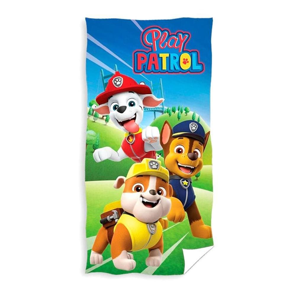 Serviette Vert/Bleu Fille Sport Zone Play Patrol 1