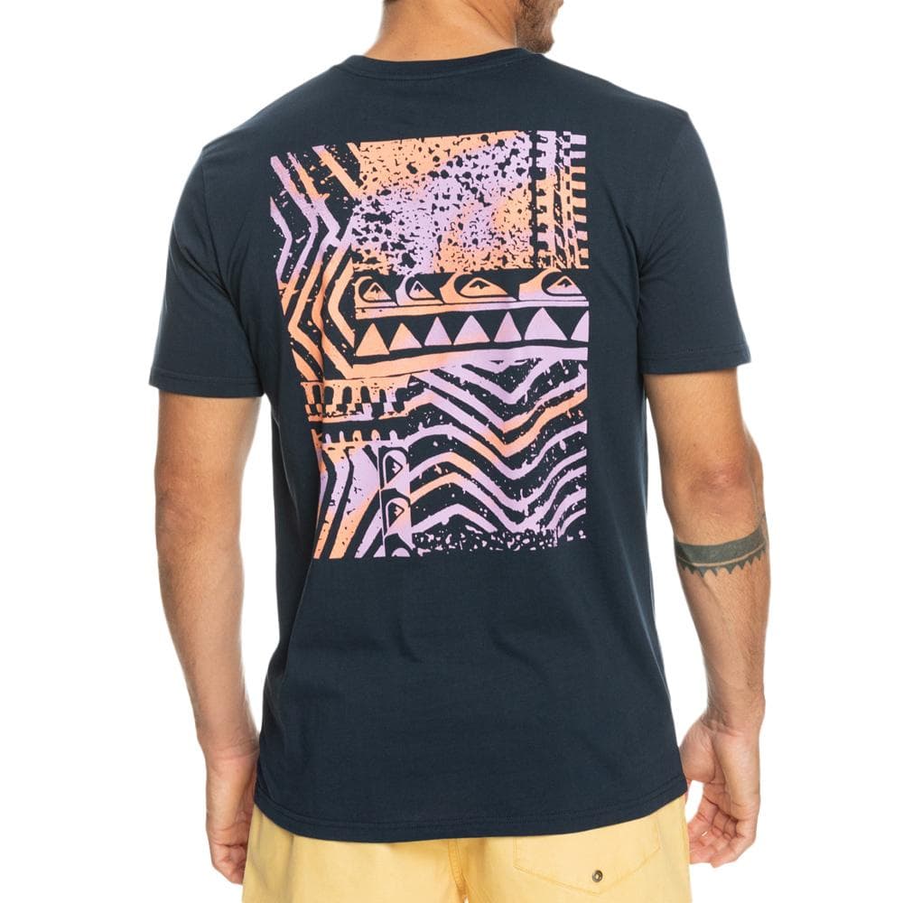 T-Shirt Marine Homme Quiksilver Quikspray 2