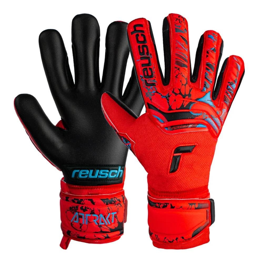 Gants de Gardien Rouge Reusch Attrakt 1