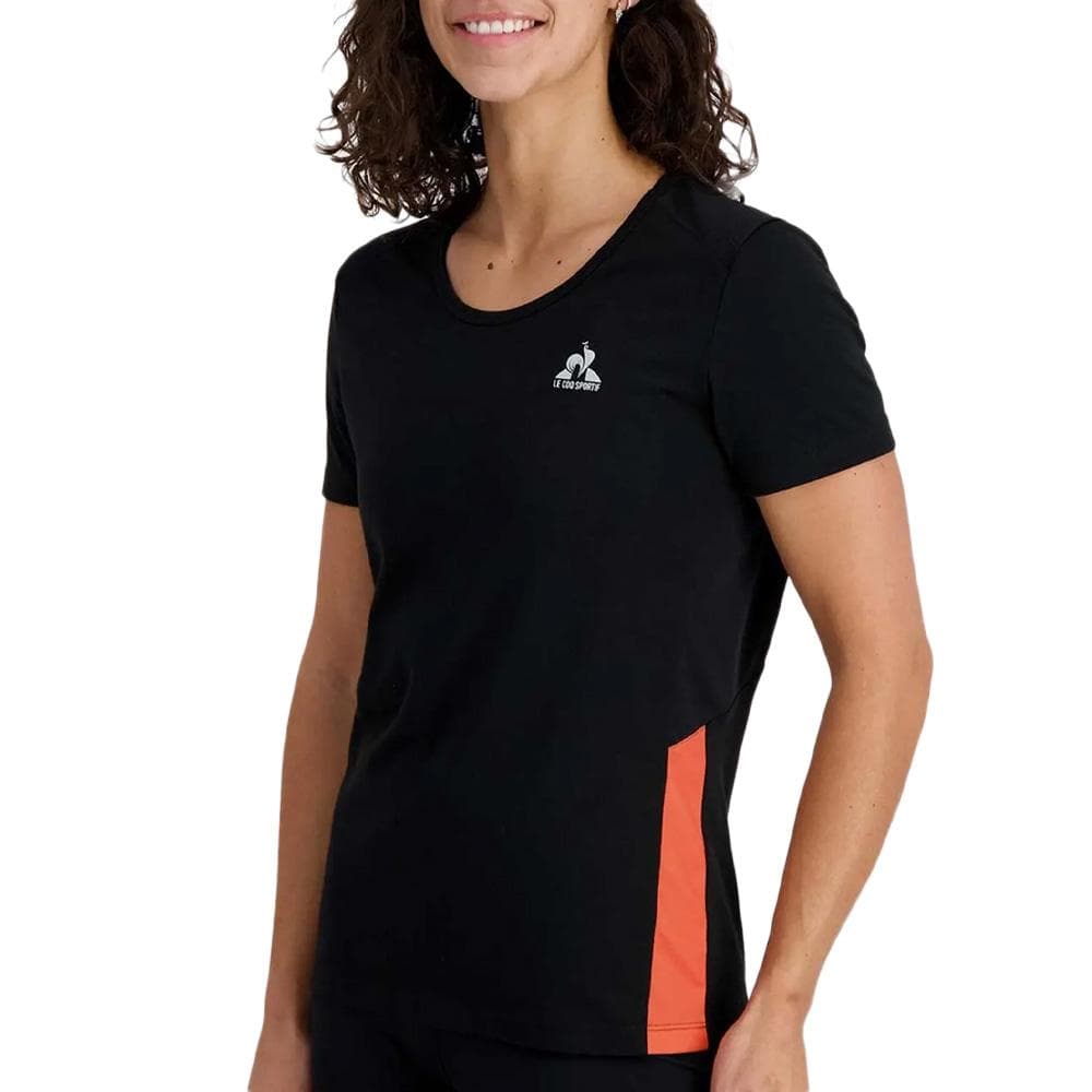 Maillot de Sport Noir Femme Le Coq Sportif Training 1