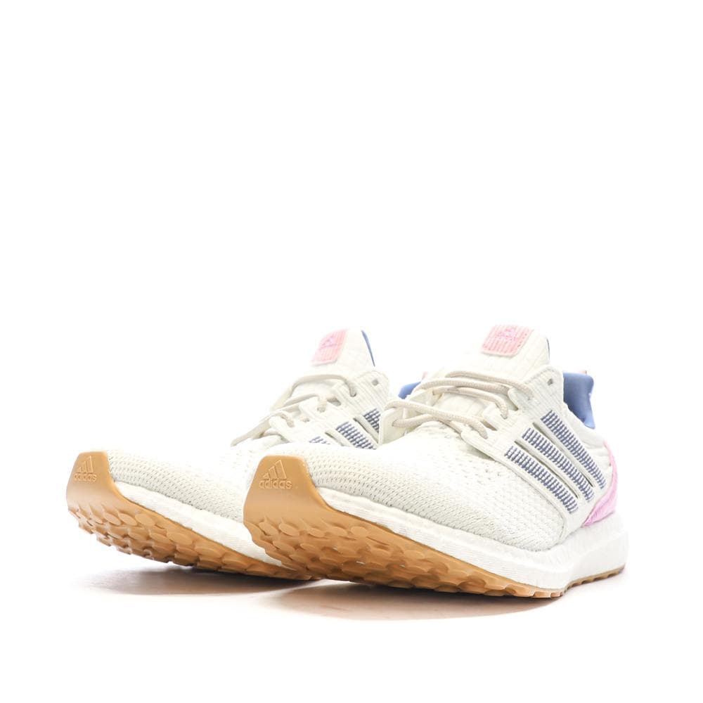 Chaussures de running Blanches/Bleu Femme Adidas Ultraboost 6