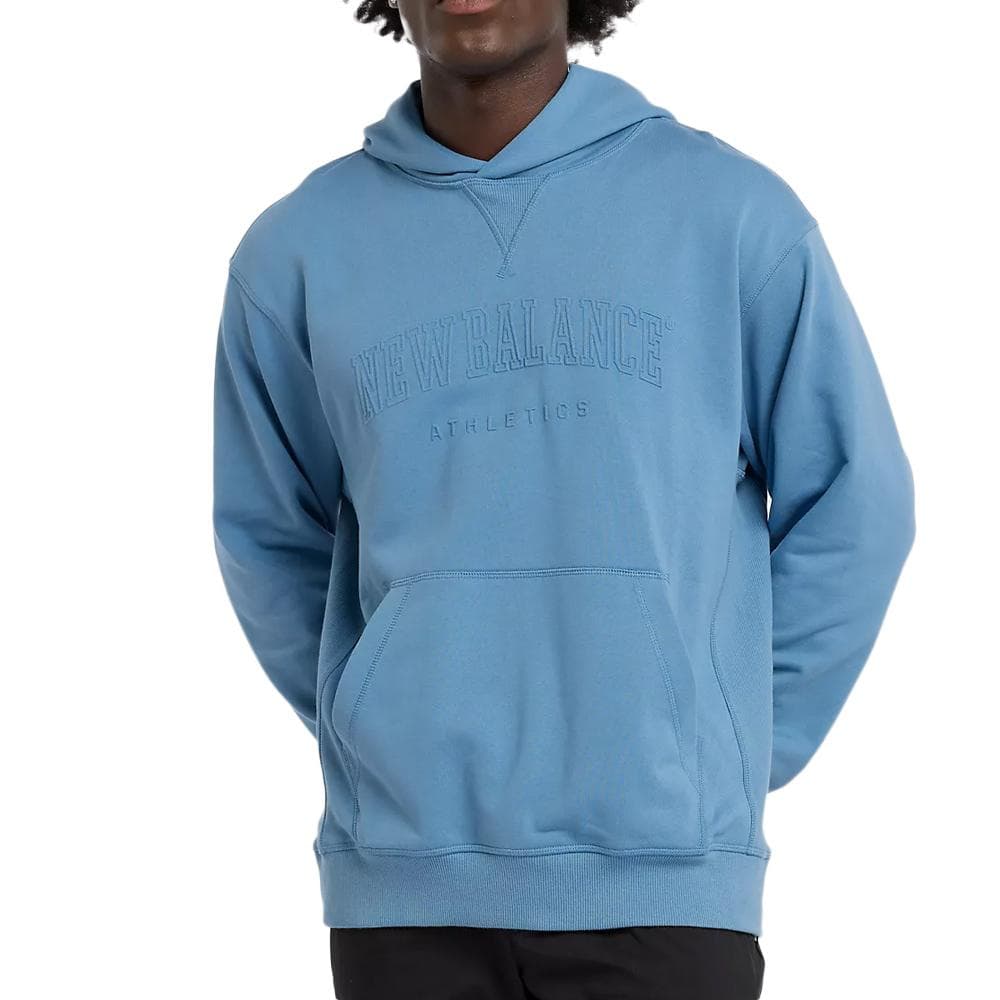 Sweat Capuche Bleu Homme New Balance Graphic Hoodie 1