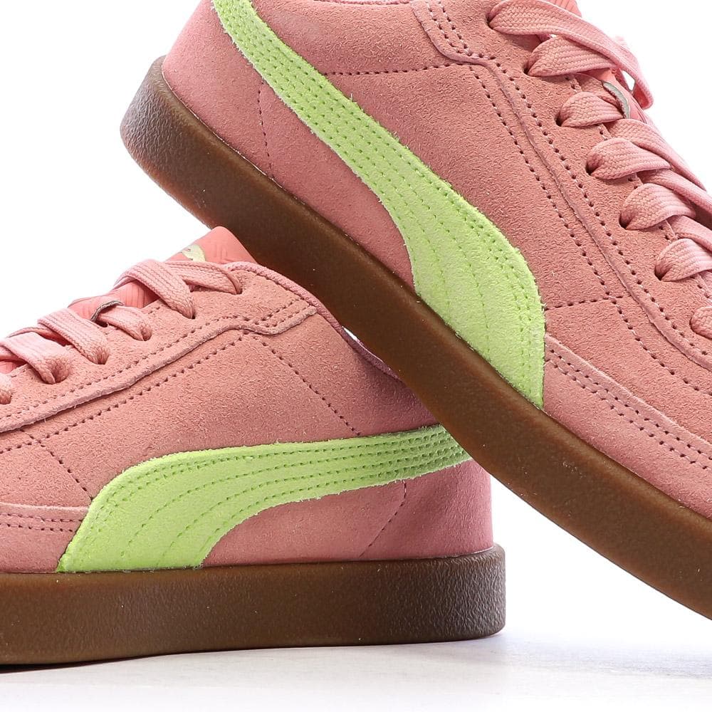 Baskets Roses/Jaunes Homme Puma Club 7