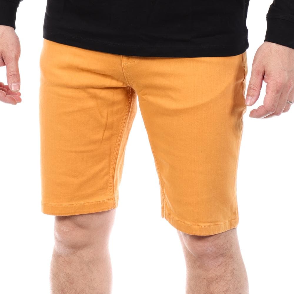 Short en Jean Orange Homme Kaporal VIXTO 1