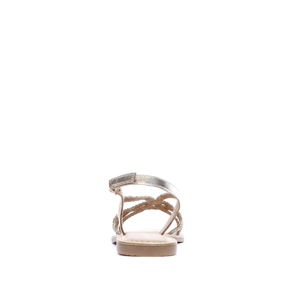 Sandales Dorées Femme Les Tropéziennes Chomy 3