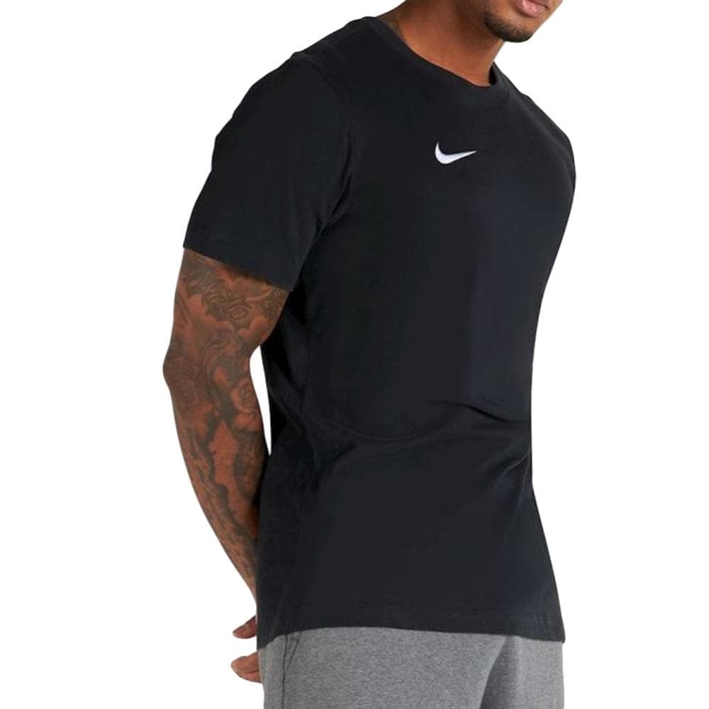 T-shirt Noir Homme Nike Crew Neck 1