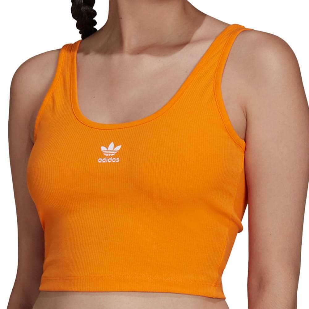 Débardeur Orange Femme Adidas Tank 1