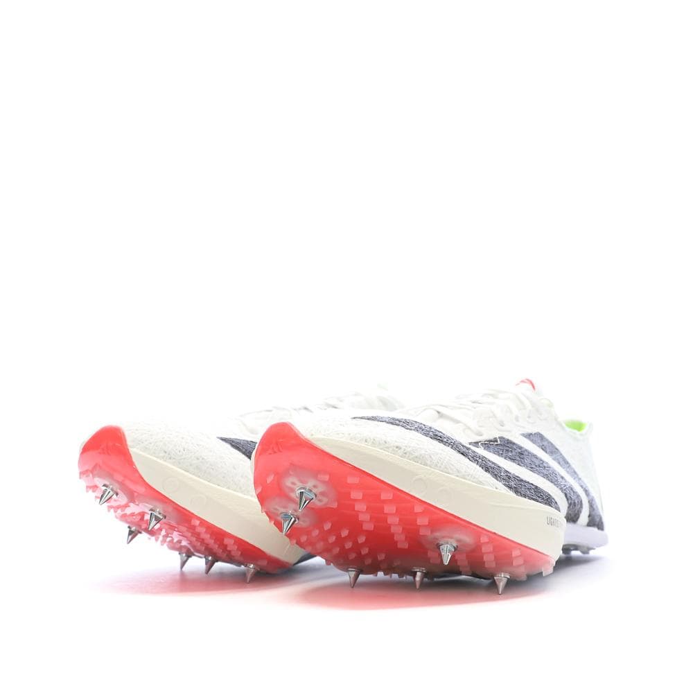 Chaussures d'athlétismes Blanches/Noires homme Adidas Adizero Prime 6