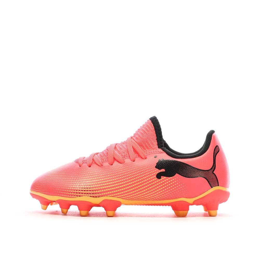 Chaussures de football Orange Garçon Puma Future 7 1