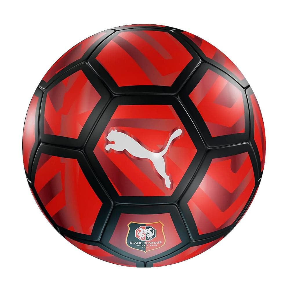 Stade Rennais Mini Ballon Rouge/Noir Puma Essential 2
