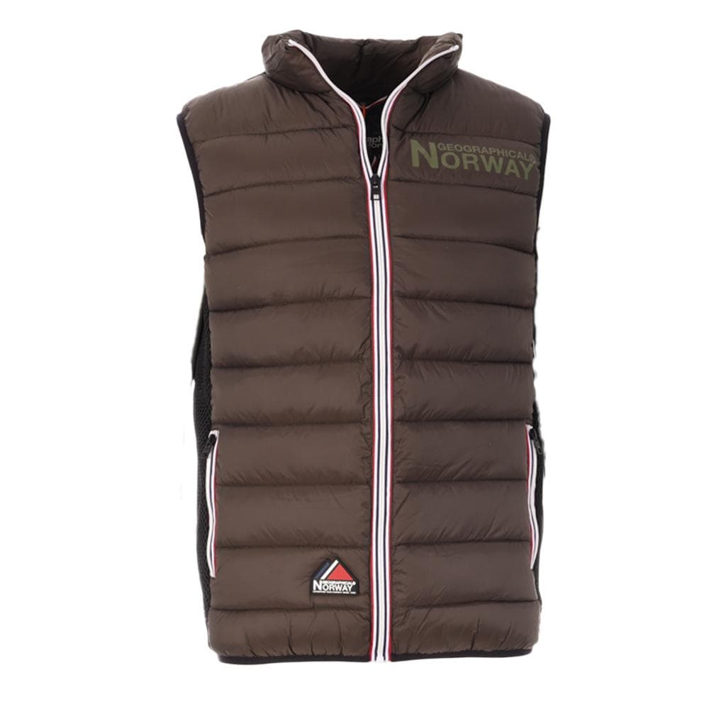 Doudoune Sans Manches Marron Homme Geographical Norway Vikash 1