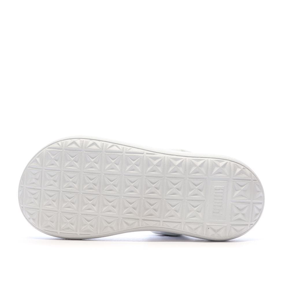 Sandales Blanches Femme Puma Suede Mayu 5
