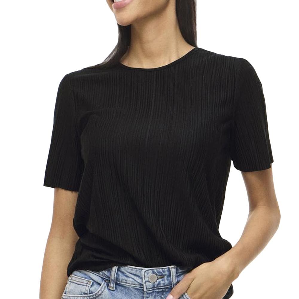 T-Shirt Noir Femme Vila Viplisa 1