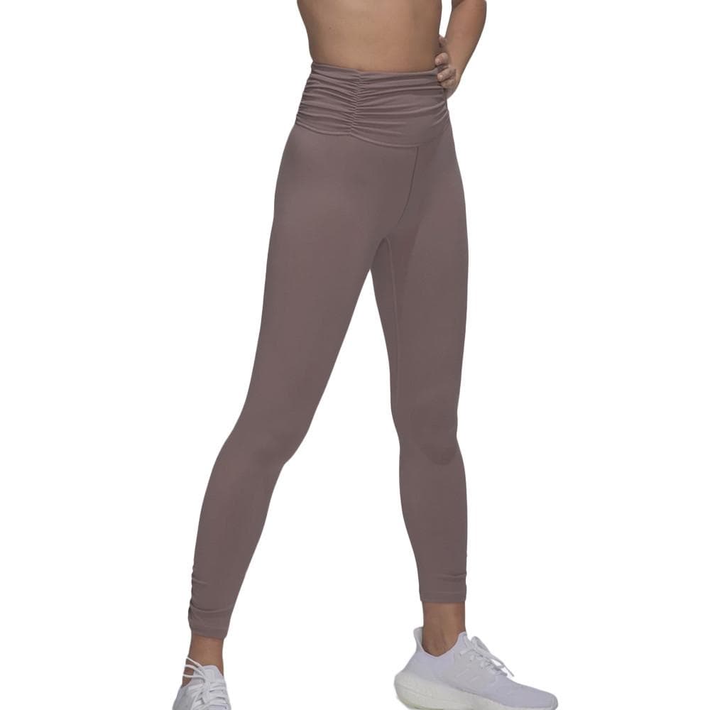Legging Mauve Femme Adidas Yoga Studio 1
